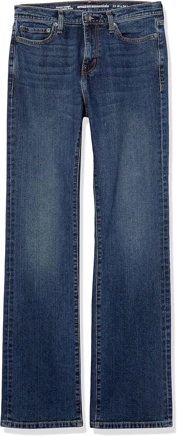 Amazon Essentials Jeans for Men Straight Fit, Bootcut