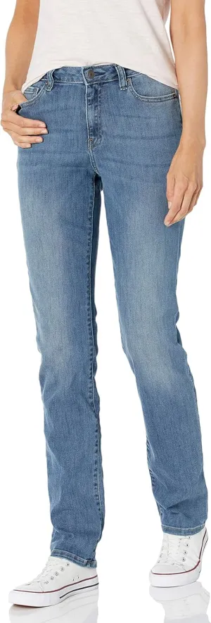 Amazon Essentials Women's Jeans, Mid Rise Straight Leg Style, Slim Fit