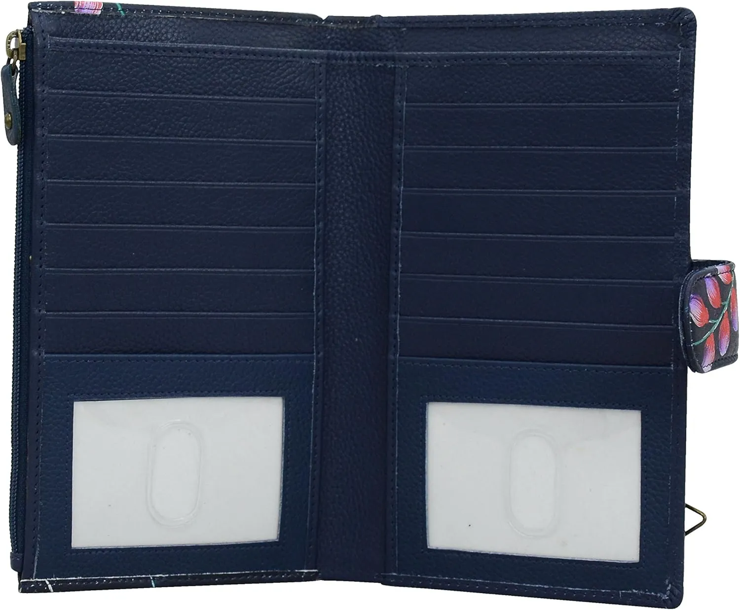Anuschka Women's, Handpainted Leather Large Smart Phone Case & Wallet