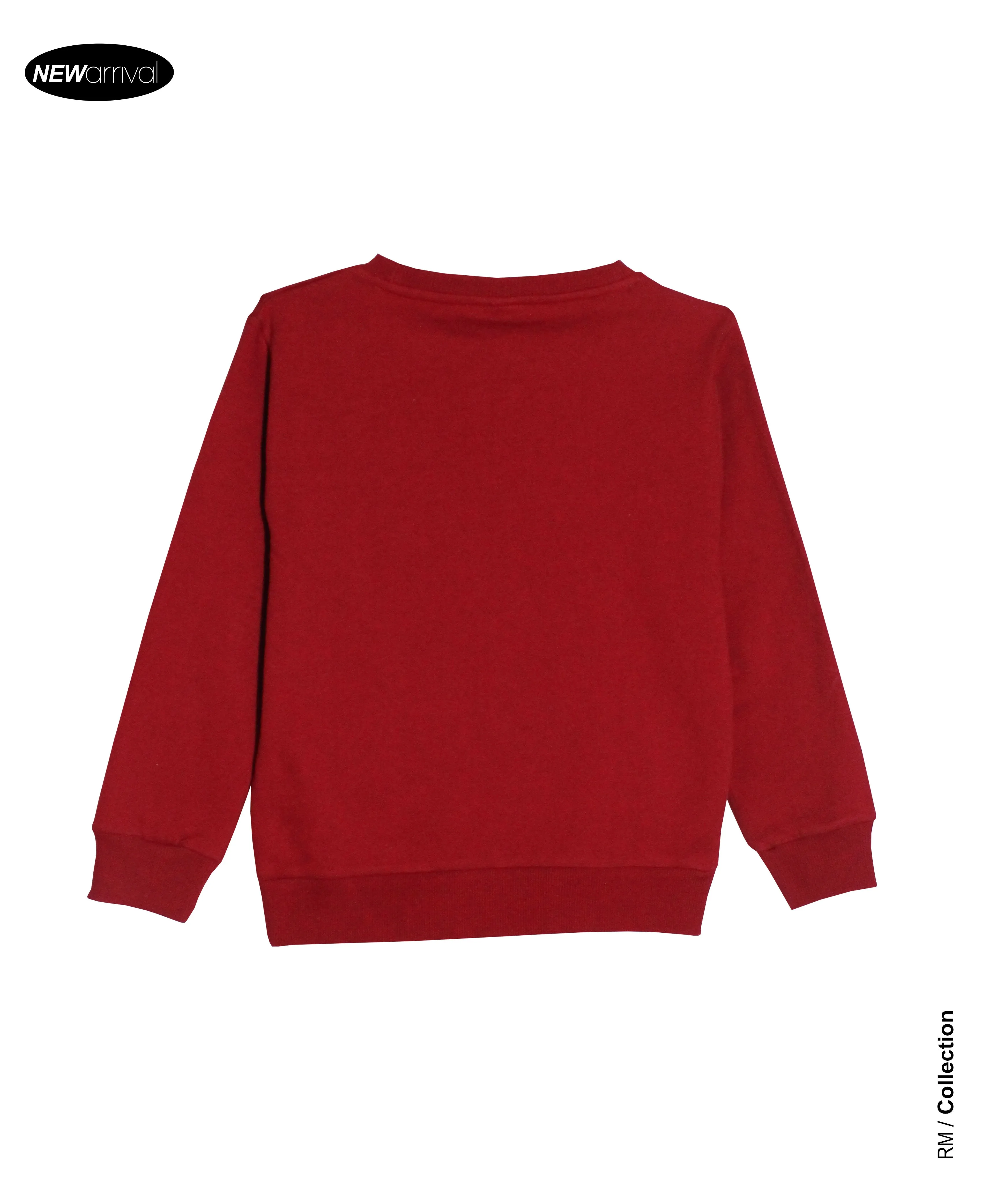 Boys Spider Man Sweatshirt (Red)