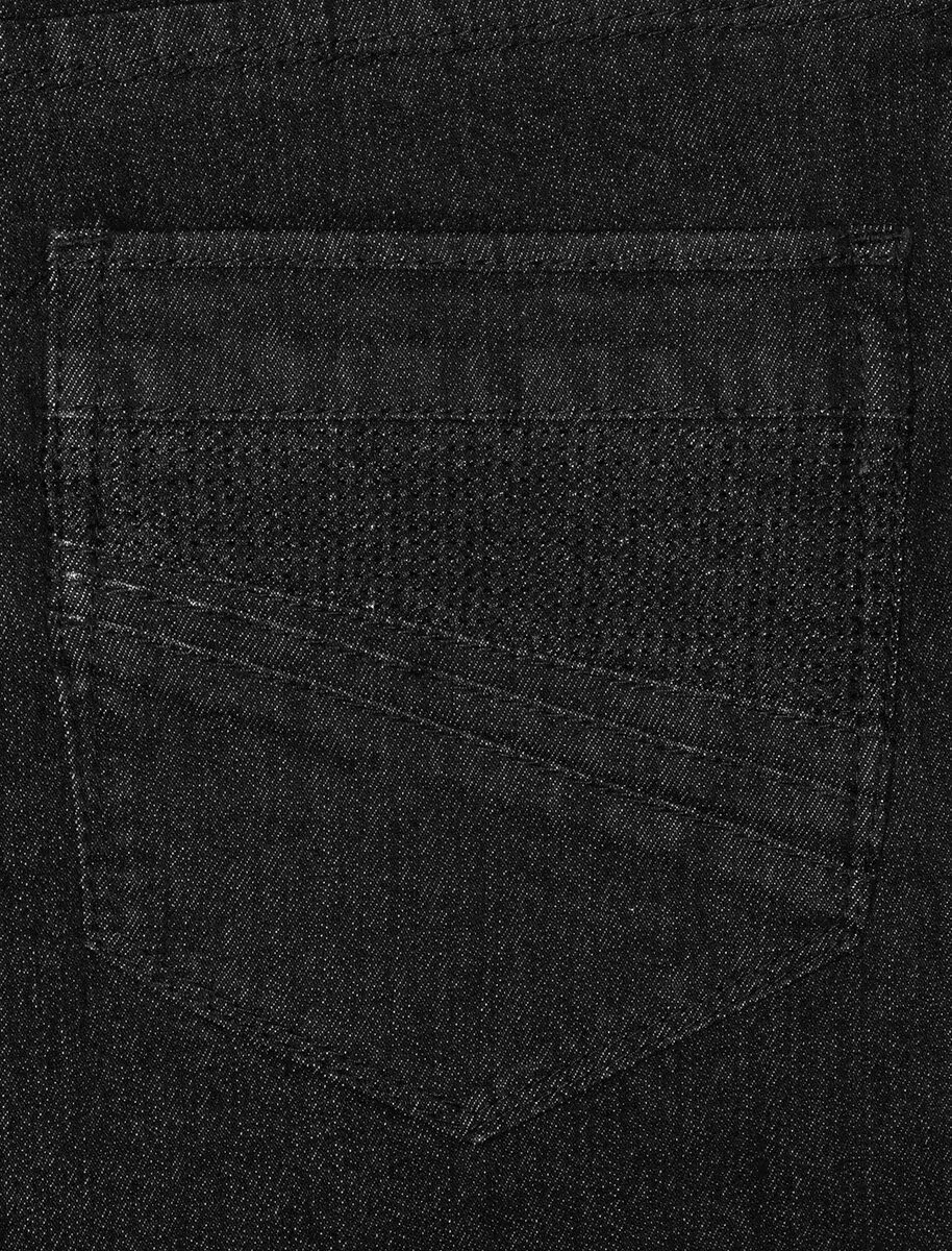 ETHANOL Men's Slim Hyper Stretch Classic Straight Leg Denim Jeans