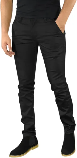 GIERIDUC Men's Linen Cotton Pants Men's Elasticated Waist Smart Trousers Mens Stretch Waist Trousers Mens Dark Green Trousers