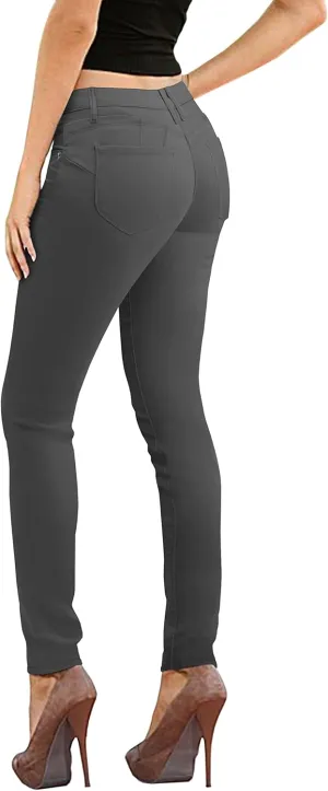 Hybrid & Company Women's Butt Lift Stretch Denim Jeans