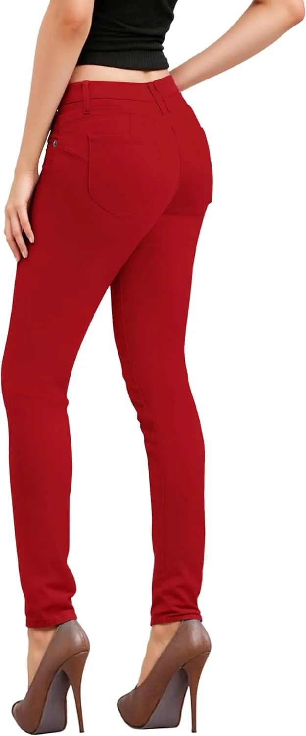 Hybrid & Company Women's Butt Lift Stretch Denim Jeans