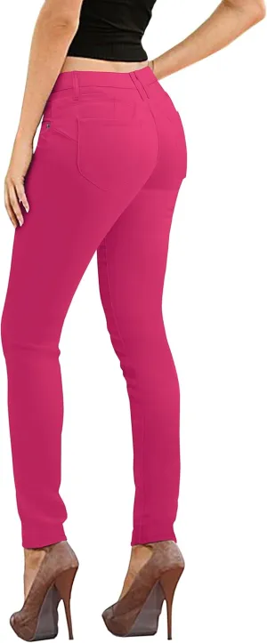 Hybrid & Company Women's Butt Lift Stretch Denim Jeans
