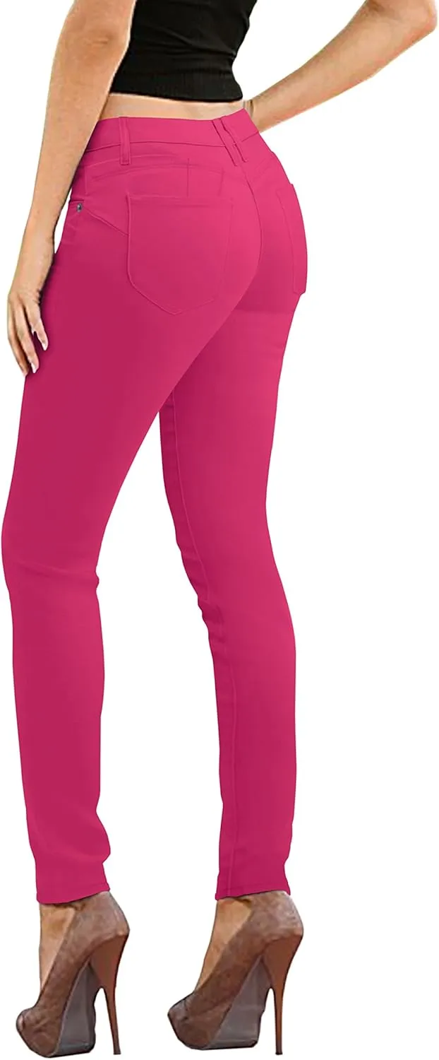Hybrid & Company Women's Butt Lift Stretch Denim Jeans