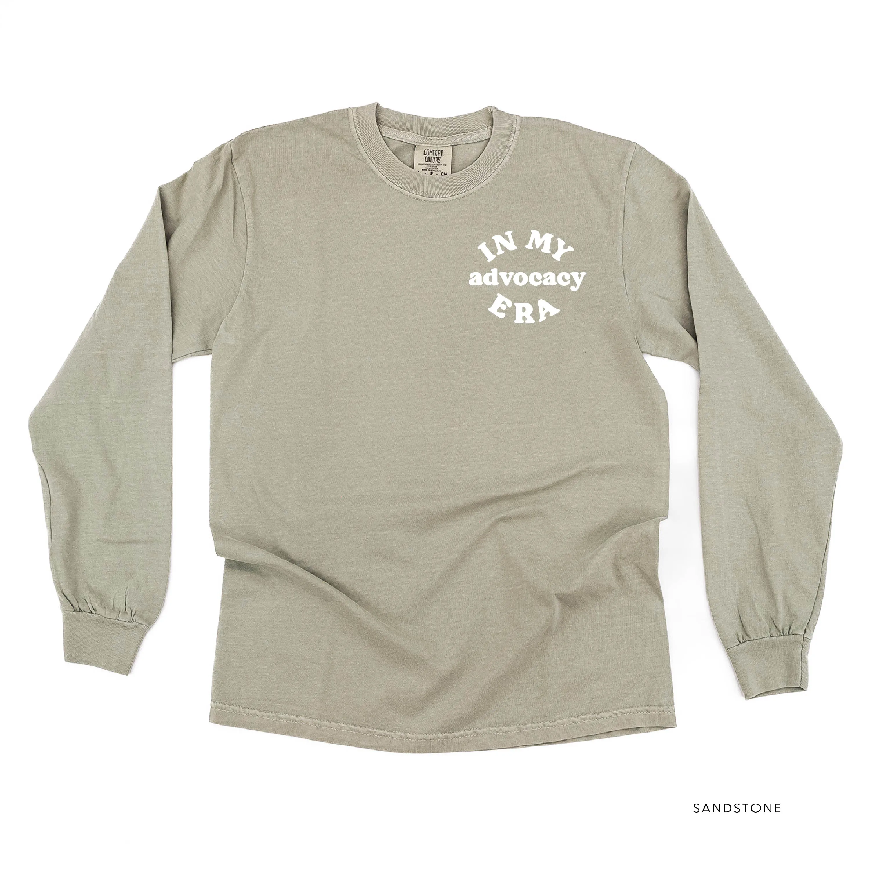 In My Advocacy Era - LONG SLEEVE COMFORT COLORS TEE