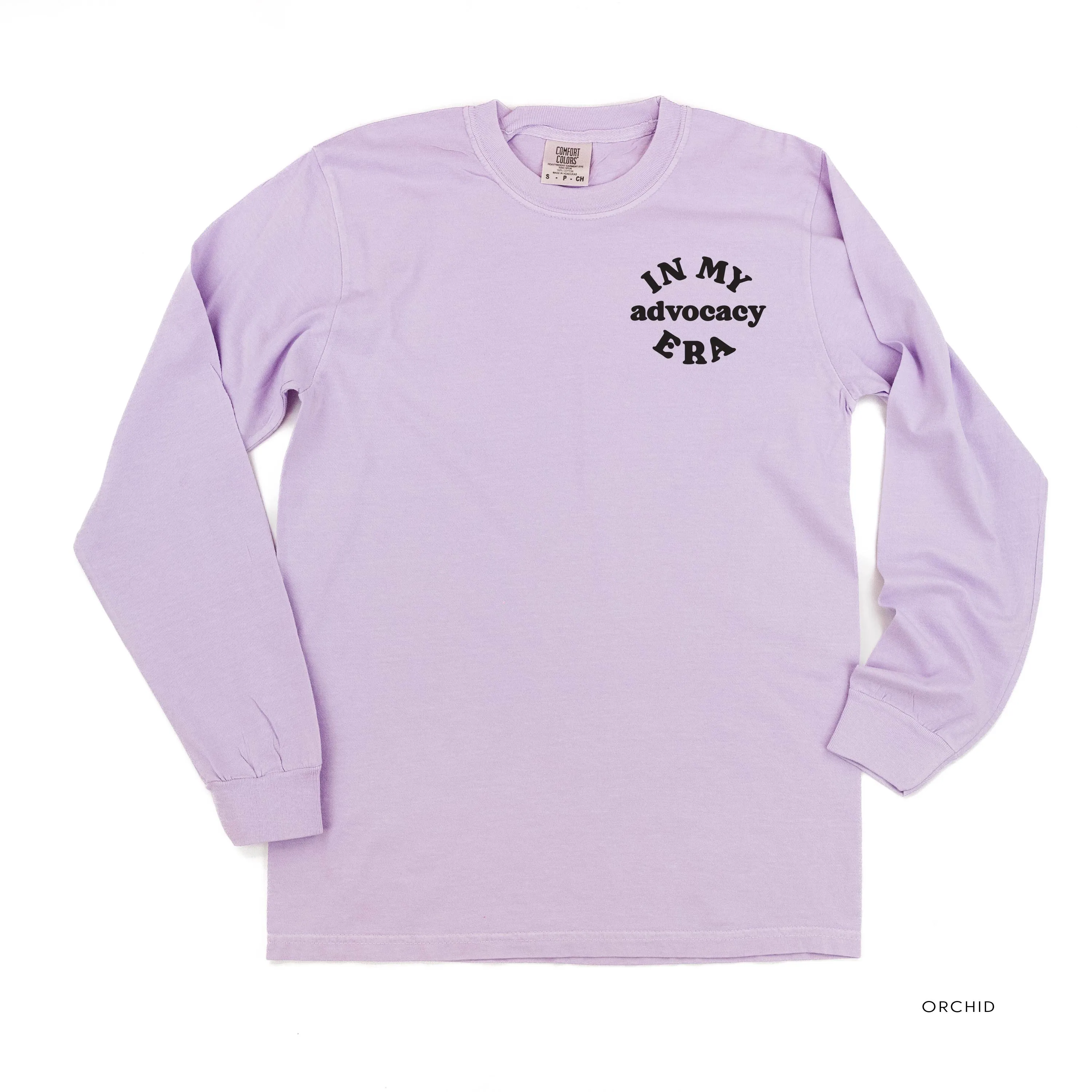 In My Advocacy Era - LONG SLEEVE COMFORT COLORS TEE