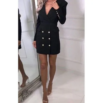 JODIE blazer button dress