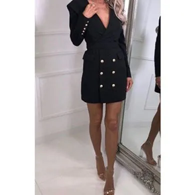 JODIE blazer button dress