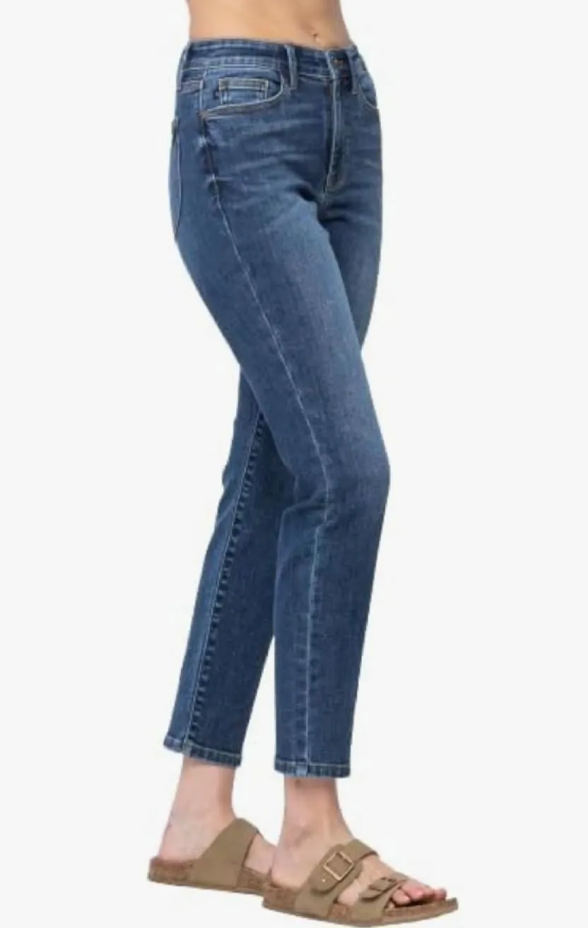 Judy Blue Women's High Waist Shield Back Pocket Slim Fit Jeans 82549