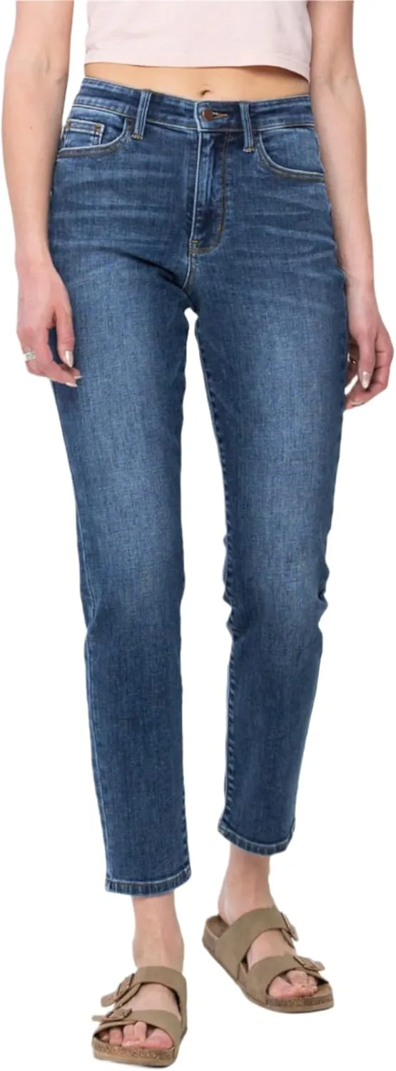 Judy Blue Women's High Waist Shield Back Pocket Slim Fit Jeans 82549