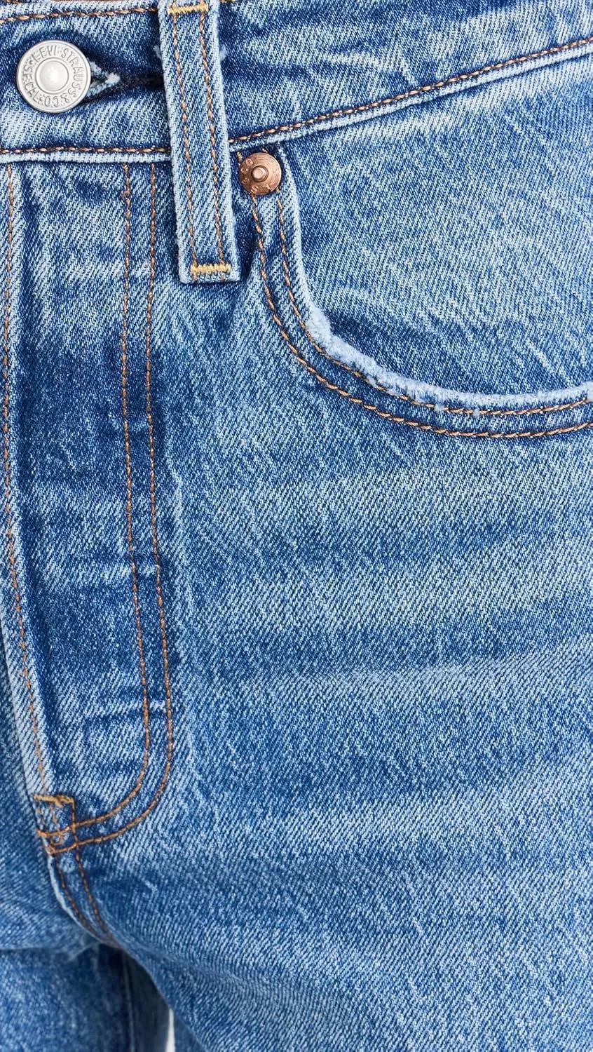 Levi's Women's Premium Ribcage Straight Ankle Jeans