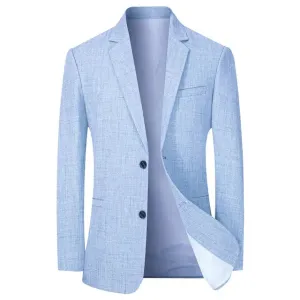 Liam Getailleerde Blazer - Heren - Slim-Fit Stijl voor Werk en Formele Gelegenheden