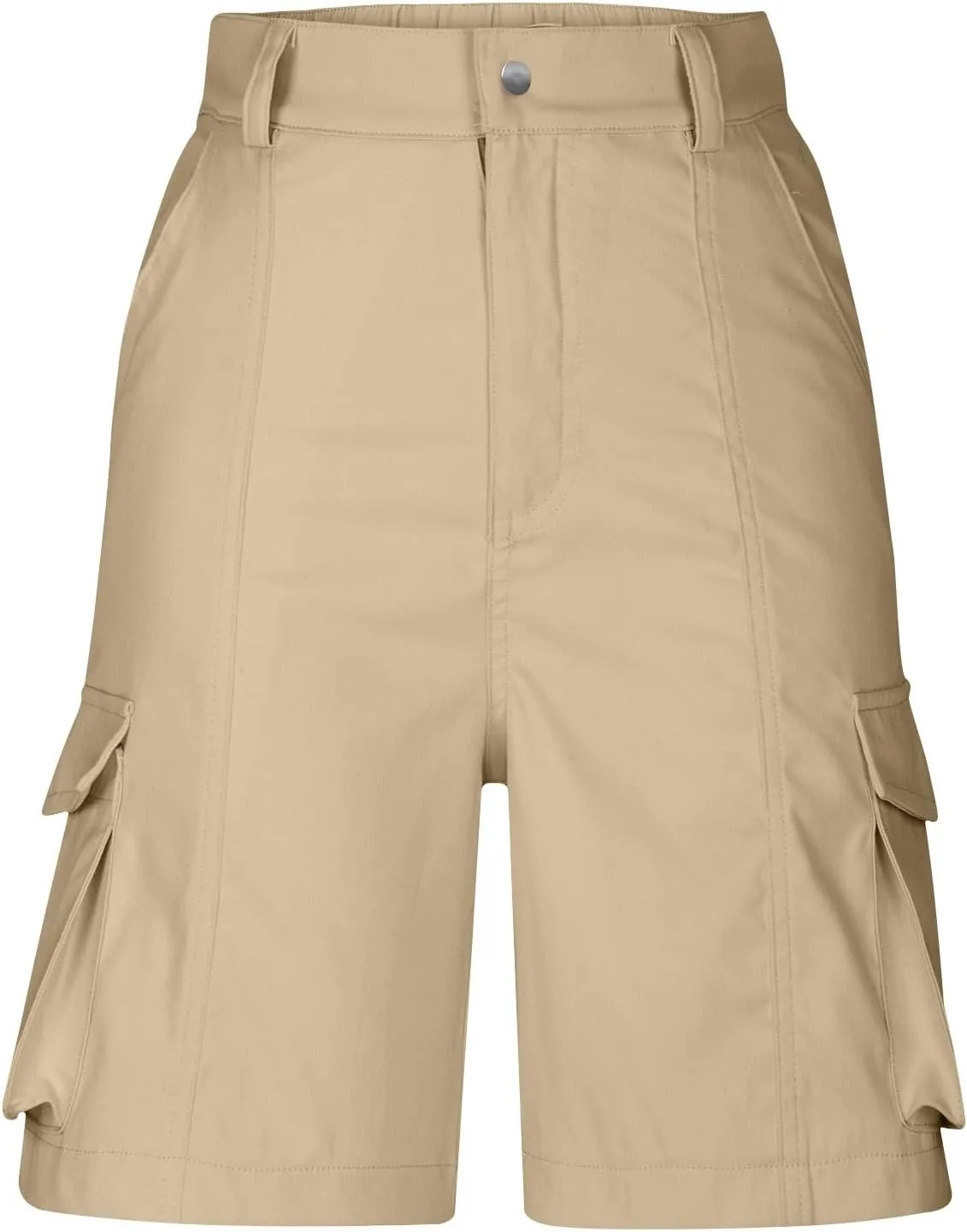Mens Baggy Cargo Shorts Lightweight Summer Golf Chino Work Shorts Stretch Wasit Workout Hiking Shorts 6 Pockets