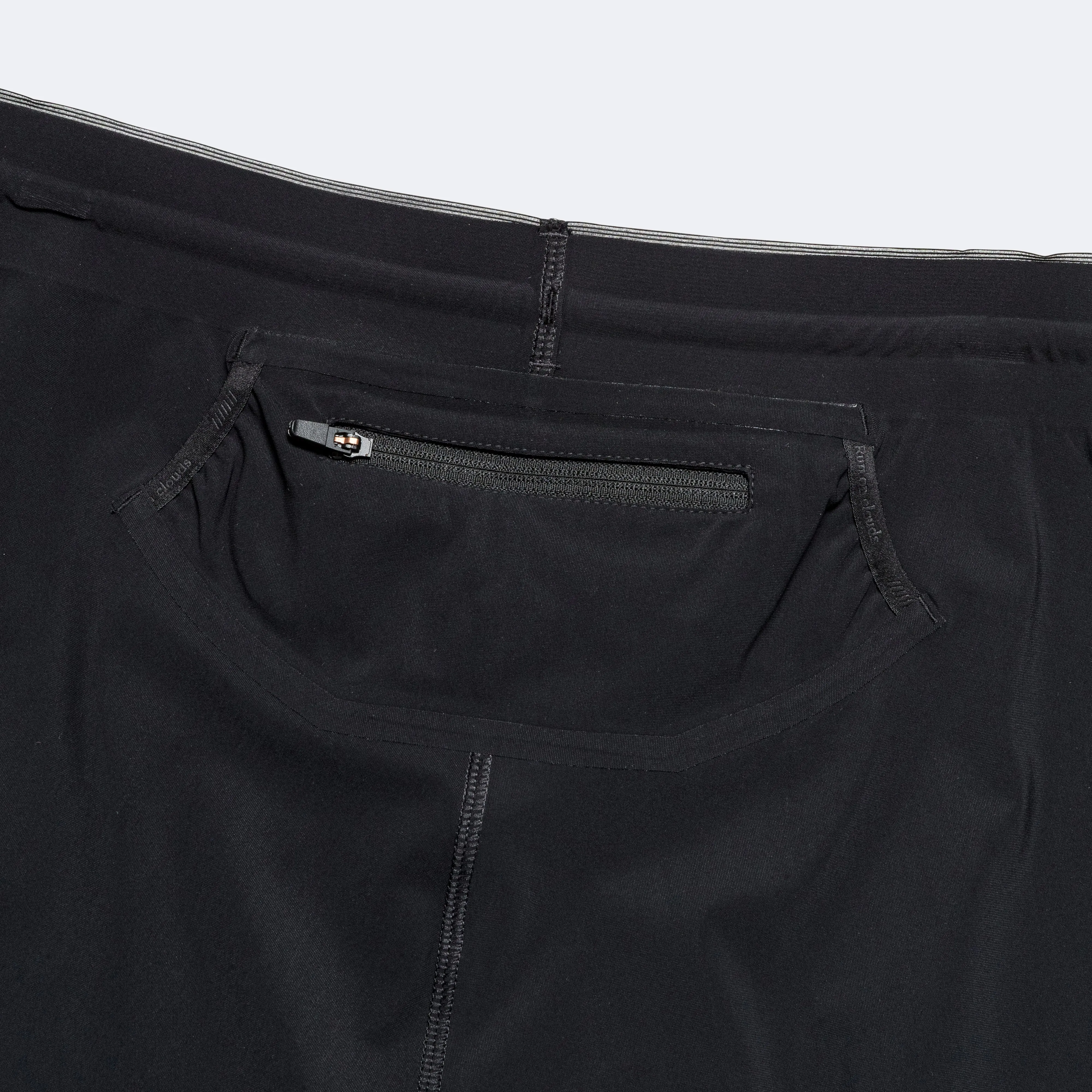 Mens Race Half Tights - Black