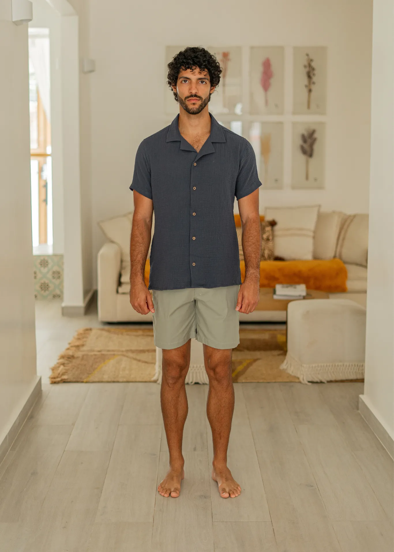 MINT GREEN CHINO SHORTS