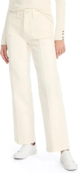 Nautica Women's Jeans Co. High-Rise Wide Leg Trouser