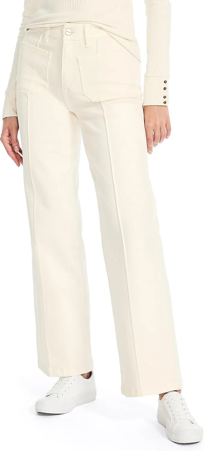 Nautica Women's Jeans Co. High-Rise Wide Leg Trouser