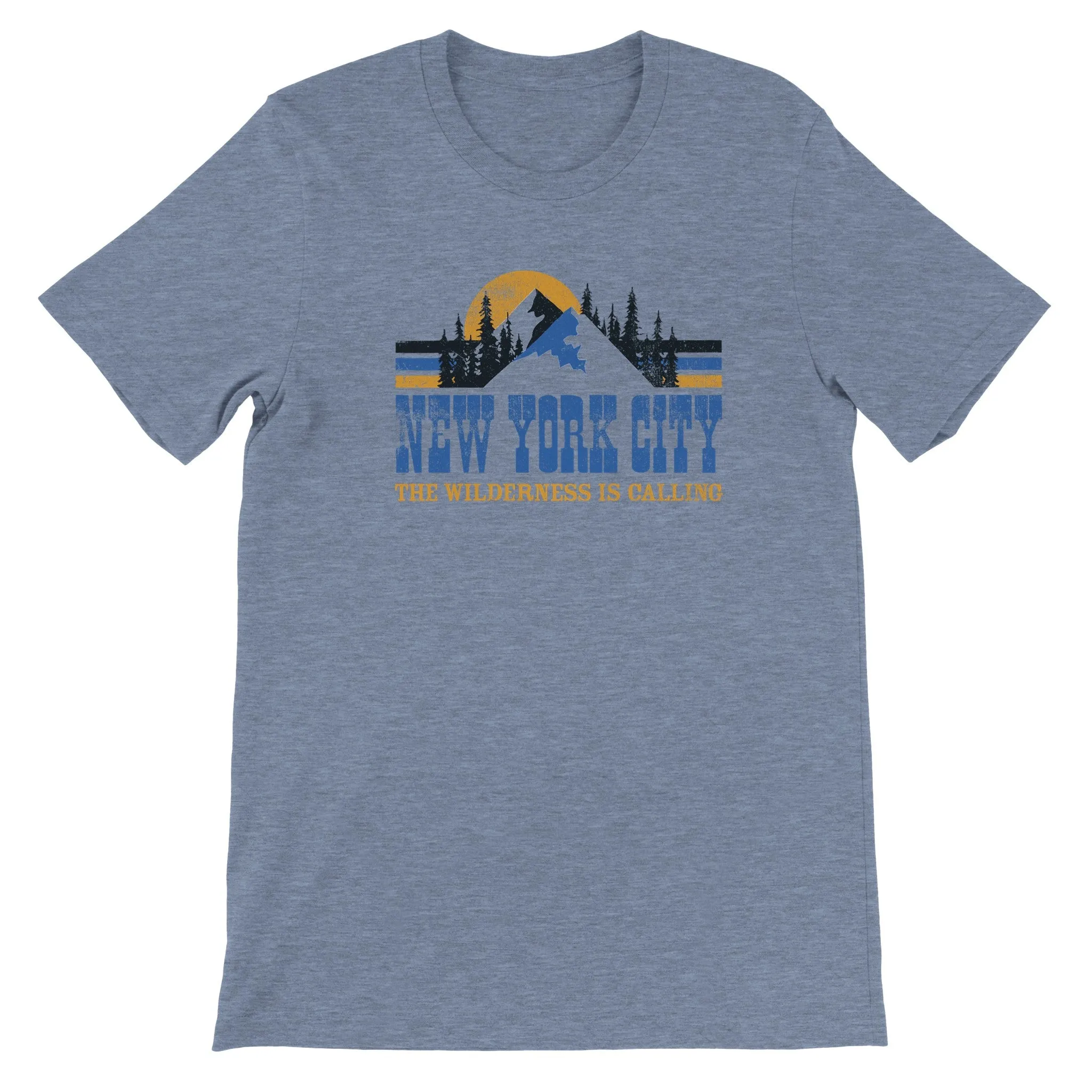 New York City Wilderness  -  Premium Unisex Crewneck T-shirt