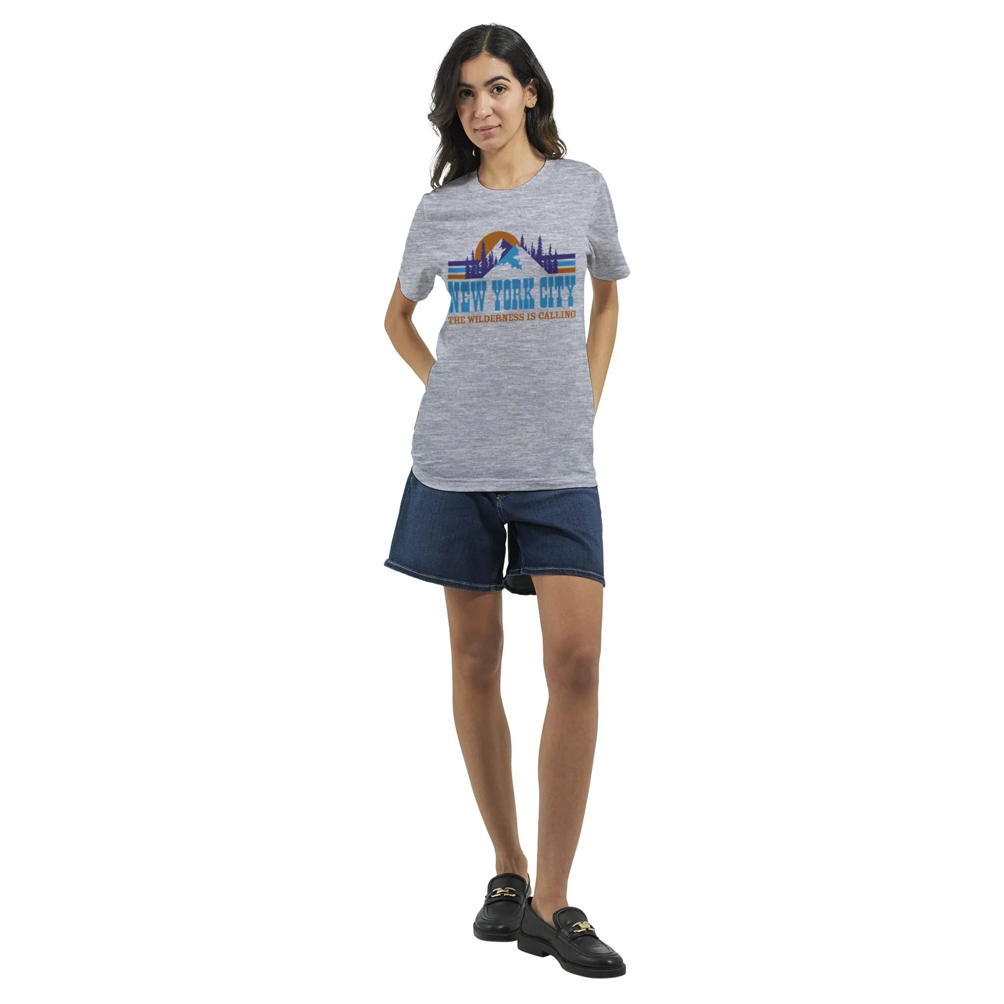New York City Wilderness  -  Premium Unisex Crewneck T-shirt