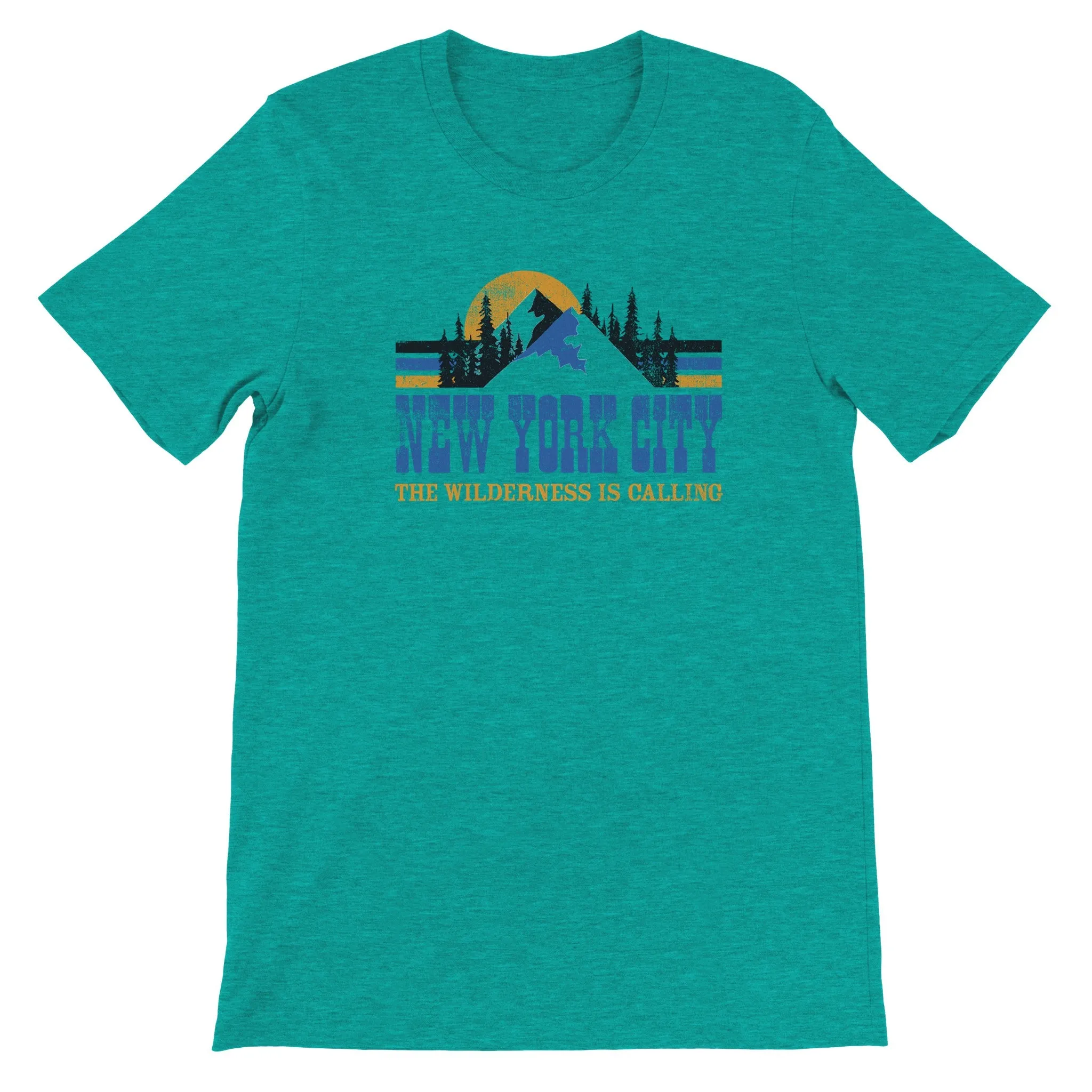 New York City Wilderness  -  Premium Unisex Crewneck T-shirt
