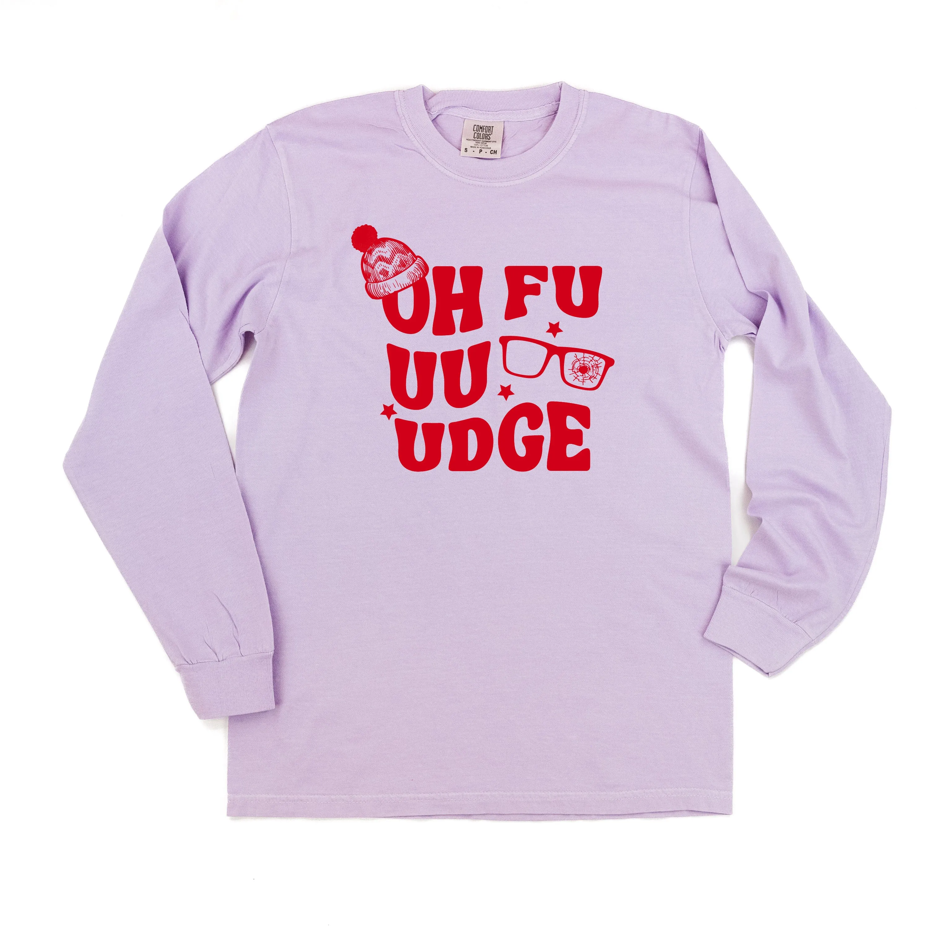 Oh Fudge - LONG SLEEVE Comfort Colors Tee