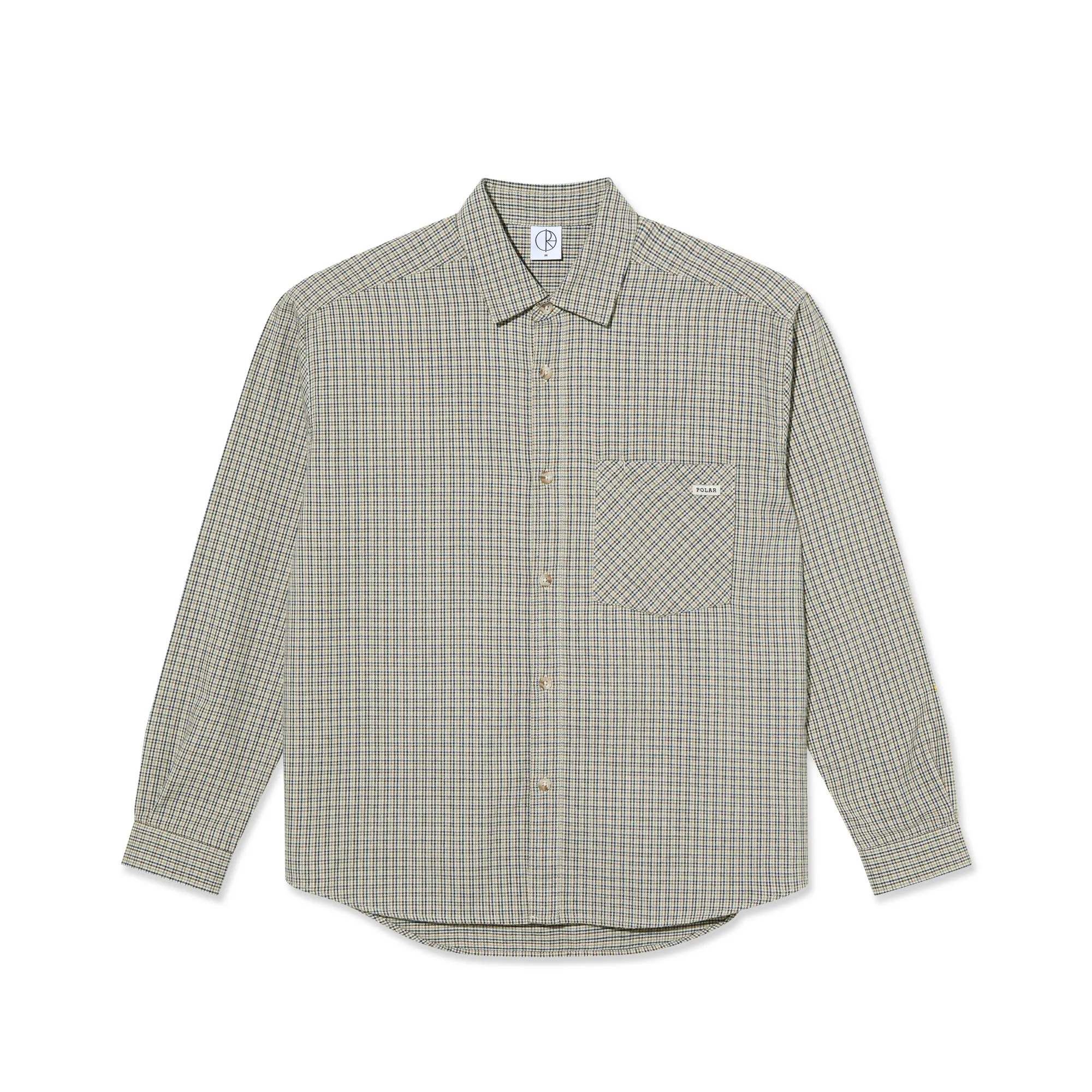 Polar Mitchell LS Shirt Creme Check