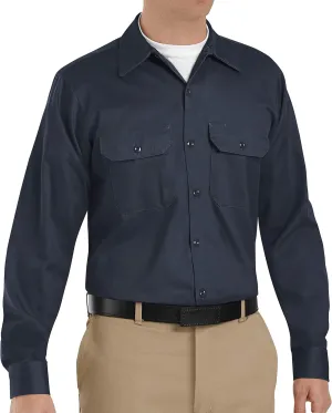 Red Kap Men's Deluxe Heavyweight Cotton Shirt