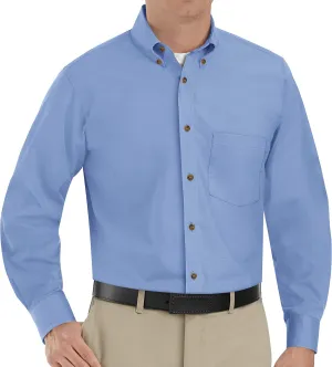 Red Kap Men's Poplin Dress Shirt