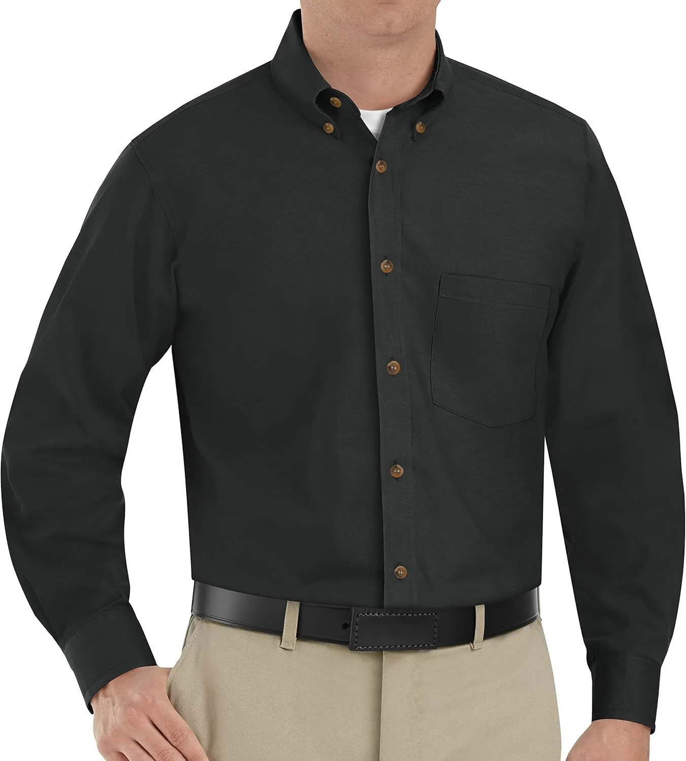Red Kap Men's Poplin Dress Shirt