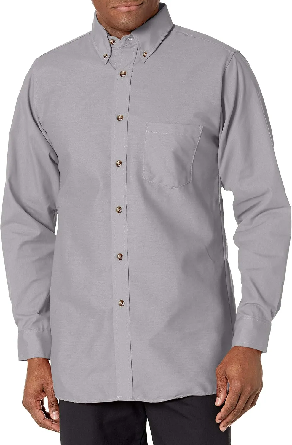 Red Kap Men's Poplin Dress Shirt