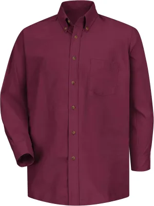 Red Kap Men's Poplin Dress Shirt