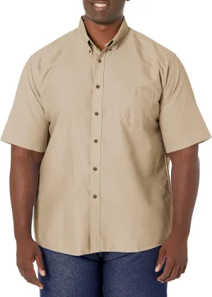 Red Kap Men's RK Poplin Dress Shirt