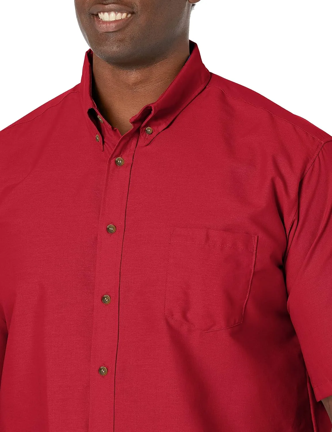 Red Kap Men's RK Poplin Dress Shirt