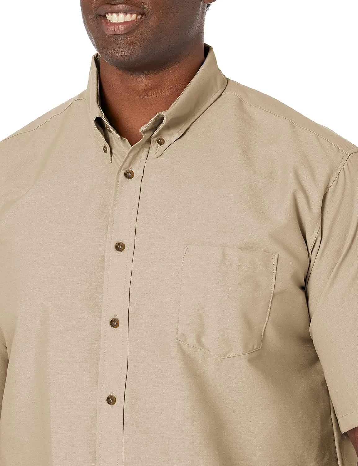 Red Kap Men's RK Poplin Dress Shirt