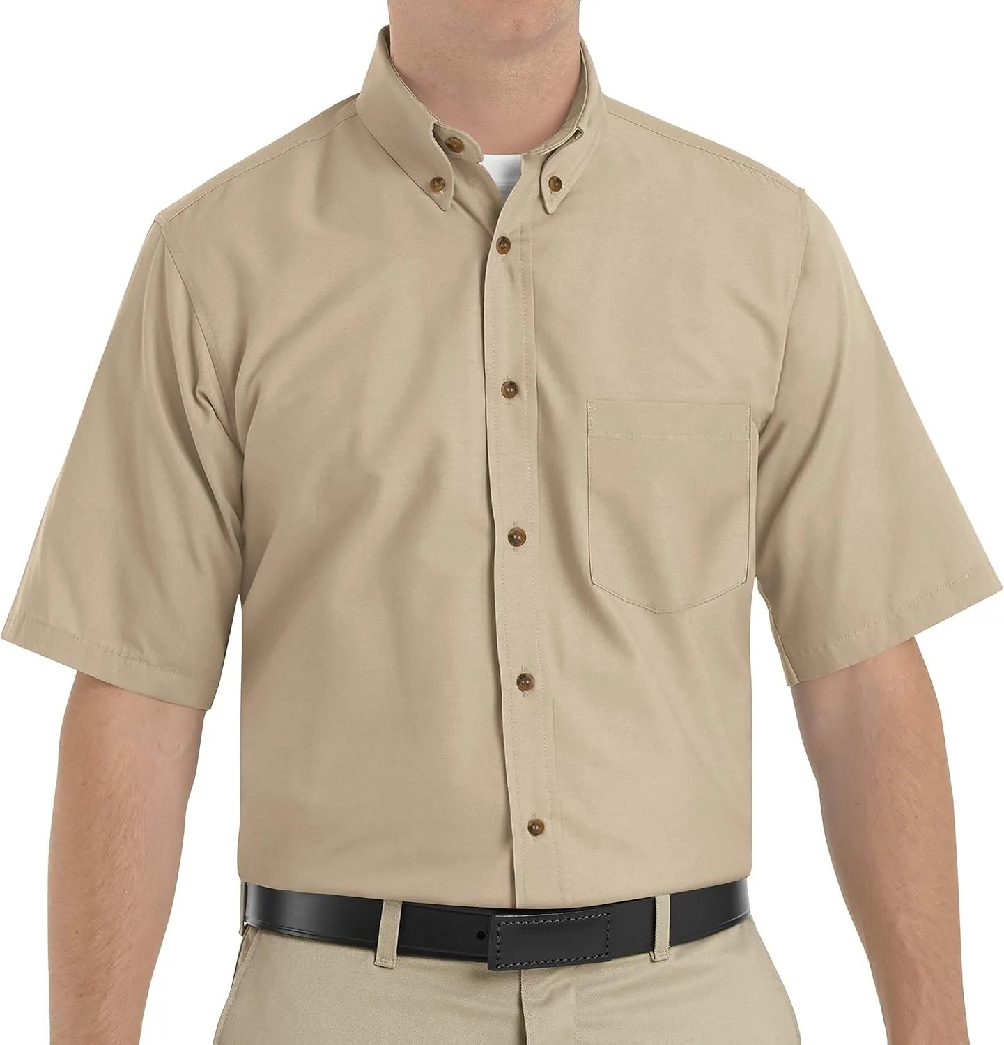 Red Kap Men's RK Poplin Dress Shirt