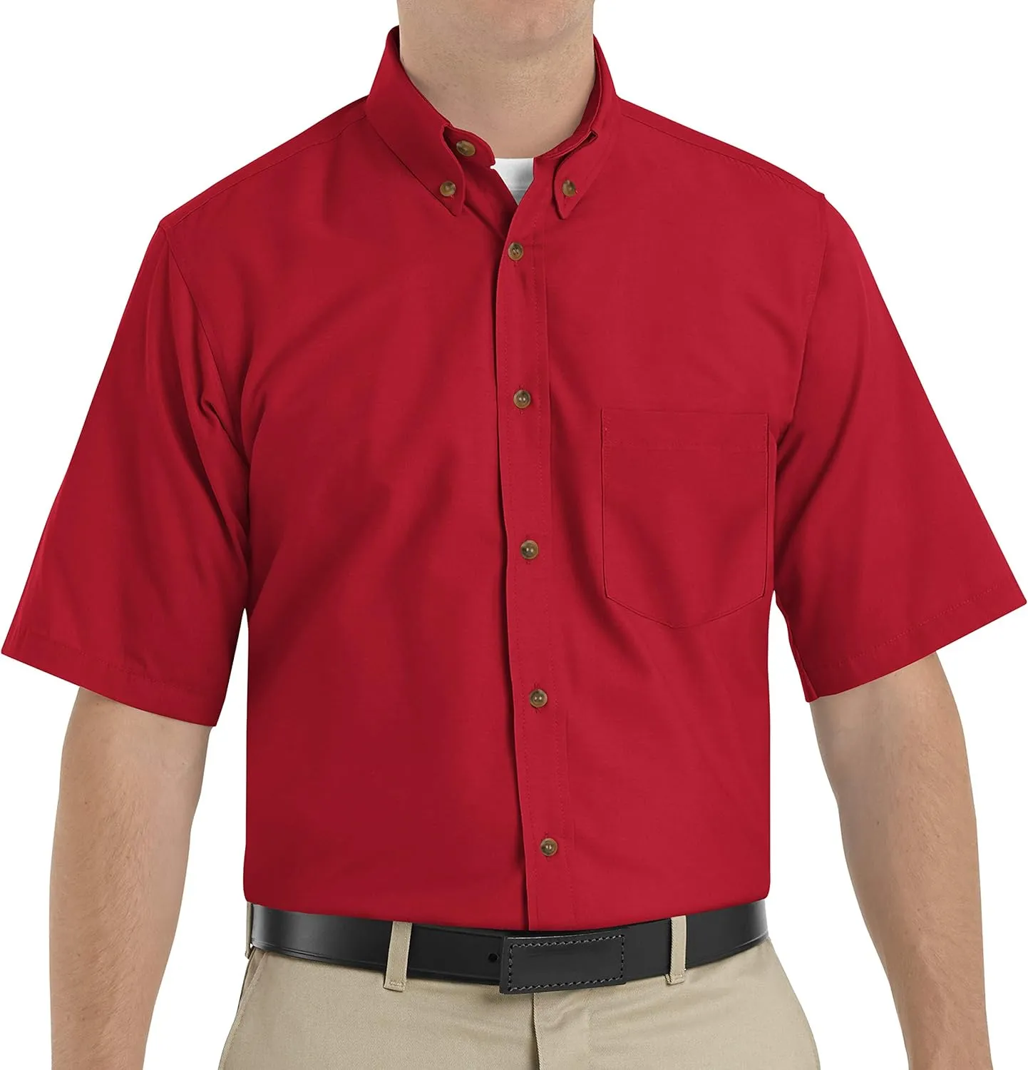 Red Kap Men's RK Poplin Dress Shirt