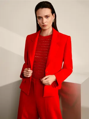 Summer Blazer - Flame Red