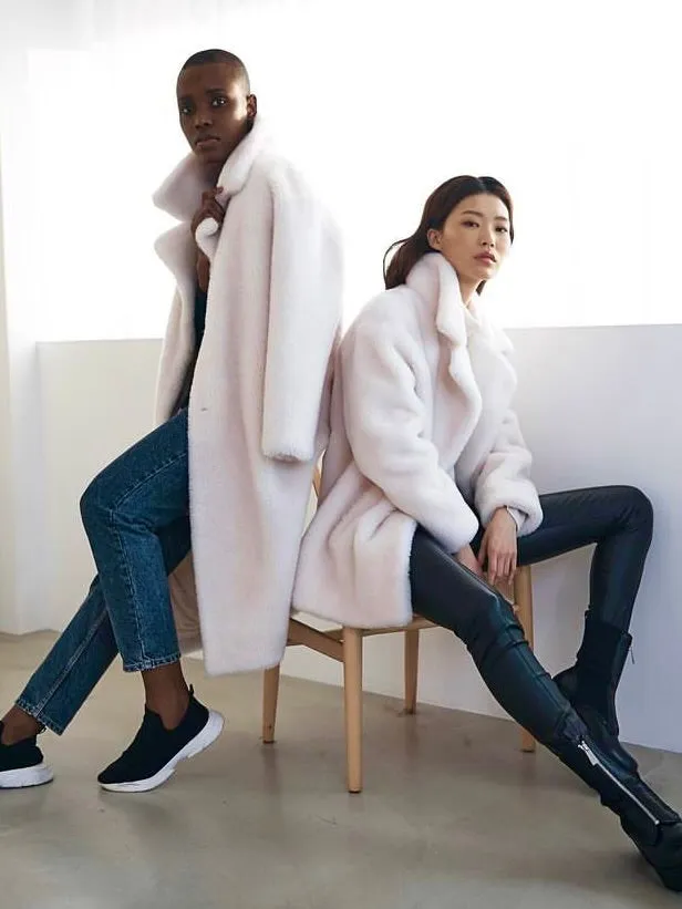THE CURATED Wool Teddy Jacket UK4-6