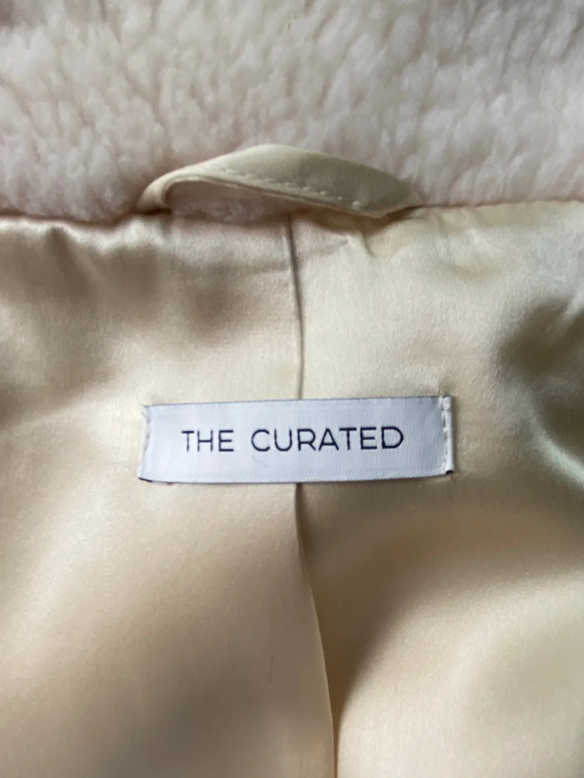 THE CURATED Wool Teddy Jacket UK4-6