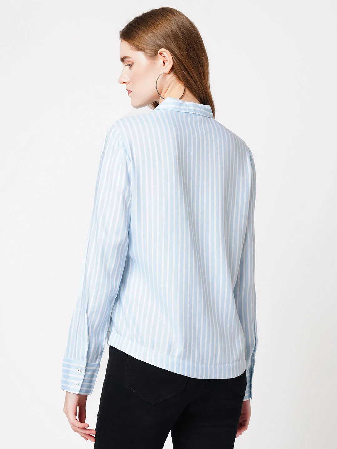 Women Striped Slim Fit Shirt
