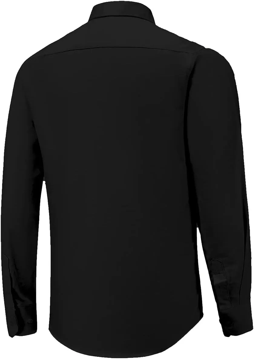 Wrinkle Free Dress Shirts for Men Button Down No Iron Long Sleeve Dress Shirt